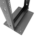 Nexxt Solutions - Rack marco abierto - 2 postes - instalable en el suelo - RAL 9005, negro barniz - 45U - 19"