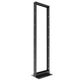 Nexxt Solutions - Rack marco abierto - 2 postes - instalable en el suelo - RAL 9005, negro barniz - 45U - 19"