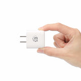 Manhattan 406291 adaptador e inversor de corriente Interior 20 W Blanco, Universal, 100 - 240 V