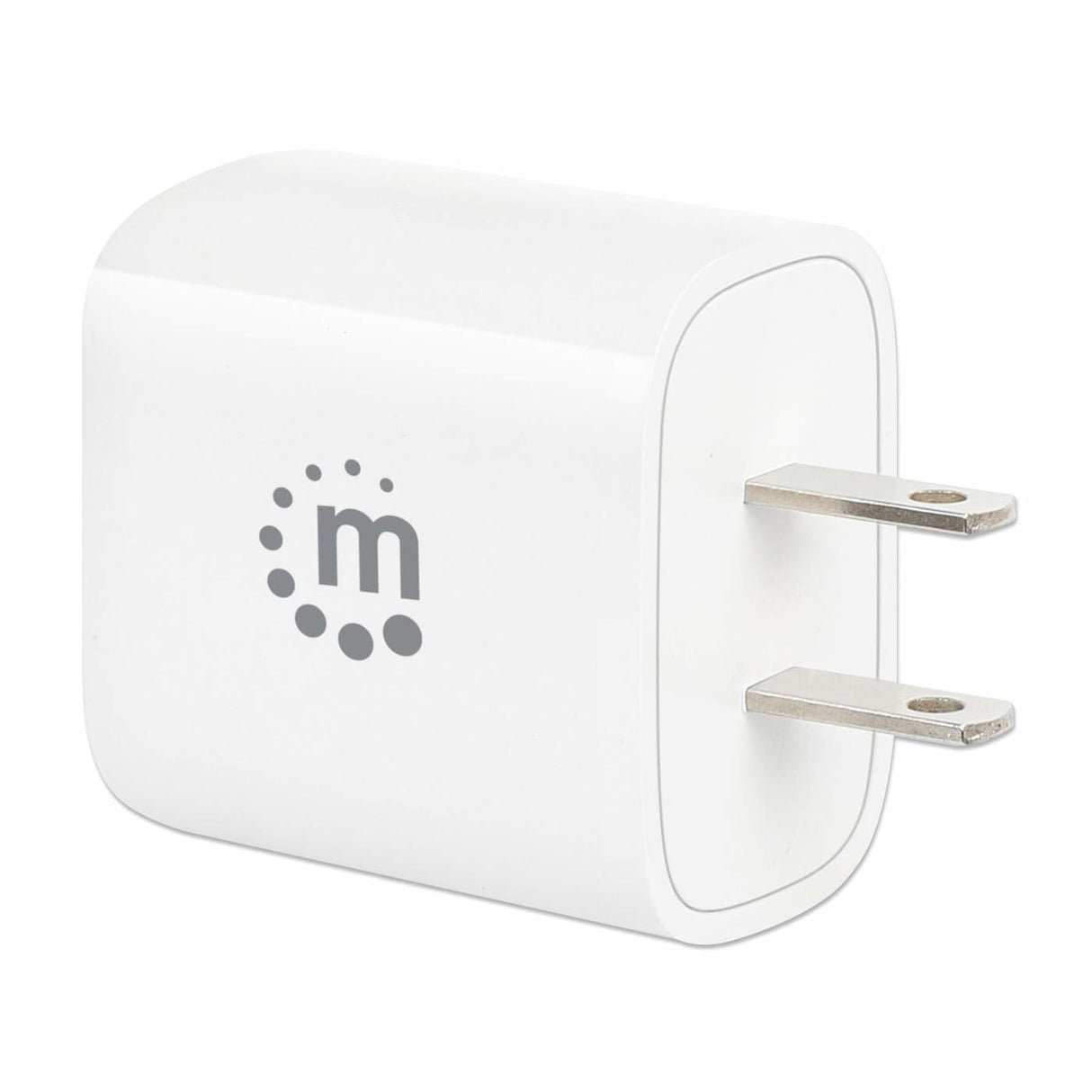 Manhattan 406291 adaptador e inversor de corriente Interior 20 W Blanco, Universal, 100 - 240 V