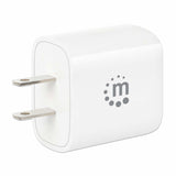 Manhattan 406291 adaptador e inversor de corriente Interior 20 W Blanco, Universal, 100 - 240 V