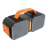 Perfect Choice Agua Goliat Altavoz portátil estéreo Negro, Naranja 50 W, 4 Ohmio, Inalámbrico y alámbrico