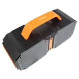 Perfect Choice Agua Goliat Altavoz portátil estéreo Negro, Naranja 50 W, 4 Ohmio, Inalámbrico y alámbrico