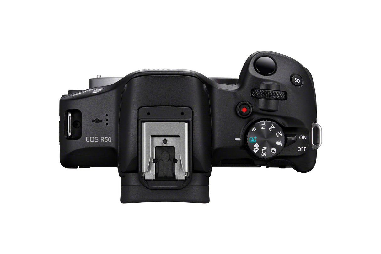 Canon EOS R50 + RF-S 18-45mm F4.5-6.3 IS STM cámaras digitales 3:2 MILC 24,2 MP CMOS