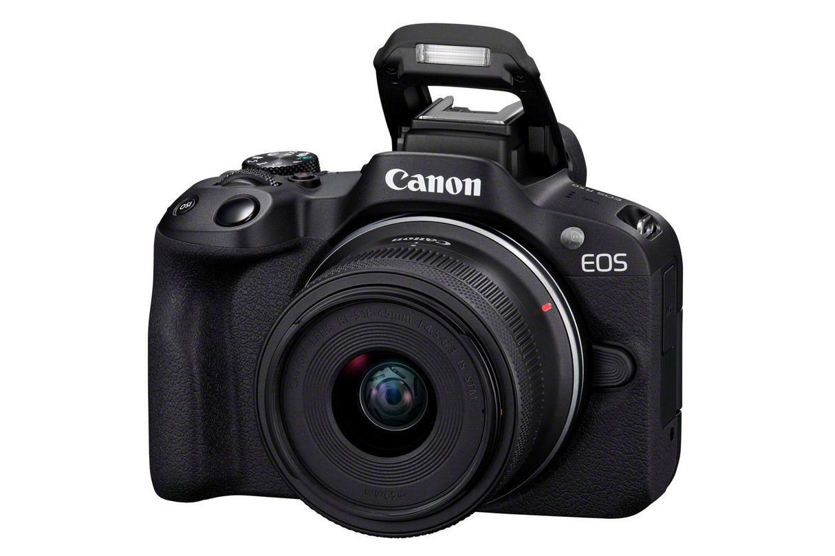 Canon EOS R50 + RF-S 18-45mm F4.5-6.3 IS STM cámaras digitales 3:2 MILC 24,2 MP CMOS
