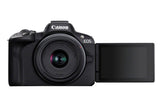 Canon EOS R50 + RF-S 18-45mm F4.5-6.3 IS STM cámaras digitales 3:2 MILC 24,2 MP CMOS