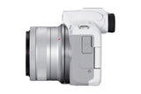 Canon EOS R50 Mirrorless Camera with 18-45mm Lens MILC 24.2 MP CMOS 6000 x 4000 Pixeles Blanco, 4K Ultra HD, Pantalla táctil