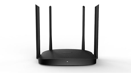 Hikvision AC1200 router inalámbrico Ethernet rápido Doble banda (2,4 GHz / 5 GHz) Negro