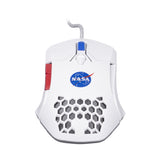 TechZone NS-GM03 ratón Juego Diestro USB tipo A Óptico 6000 DPI, Azul, Rojo, Blanco