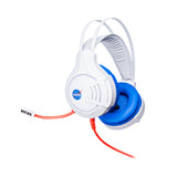 TechZone NS-HSG03 auricular y casco Auriculares Alámbrico Diadema Juego Azul, Blanco