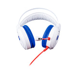 TechZone NS-HSG03 auricular y casco Auriculares Alámbrico Diadema Juego Azul, Blanco