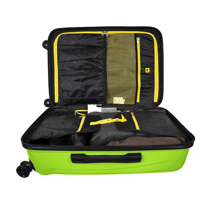 Skypeak PRL-280190203GR equipaje Maleta Caparazón duro Verde 106.95 L ABS, 4 rueda(s), 360°, 1 pieza(s)