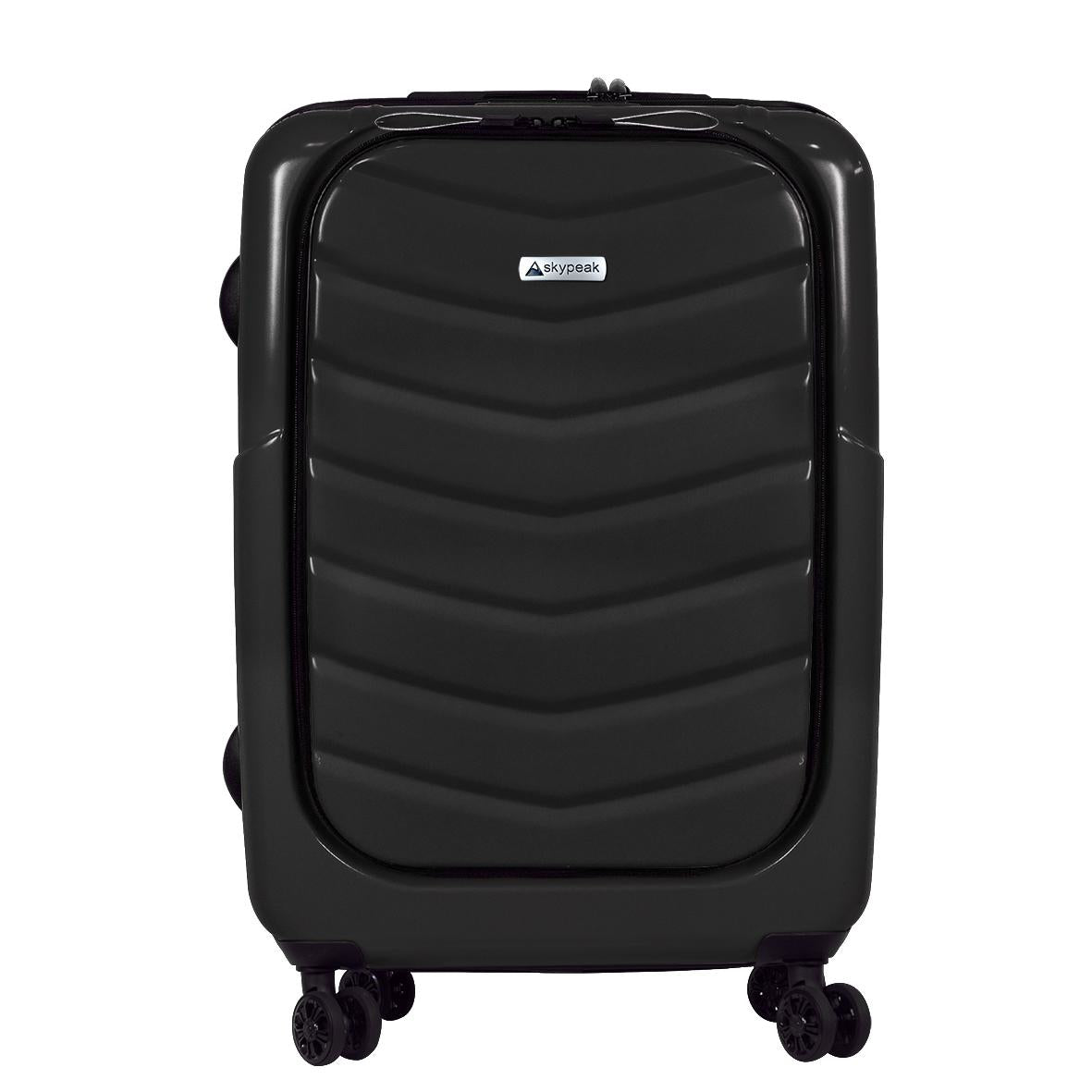 Skypeak PRL-240190204BK equipaje Maleta Caparazón duro Negro 65.77 L ABS, 4 rueda(s), 360°, 1 pieza(s)
