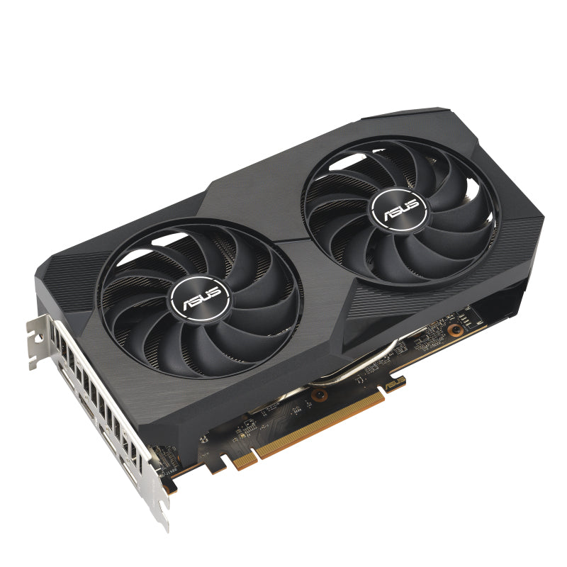 ASUS Dual -RX7600-O8G AMD Radeon RX 7600 8 GB GDDR6, 128 Bit, 7680 x 4320 Pixeles, PCI Express 4.0