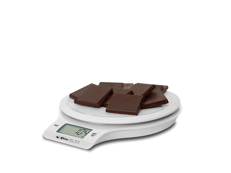 RHINO BACI-5 báscula de cocina Blanco Báscula electrónica de cocina, Plástico, AAA