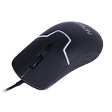 TechZone NS-GM06 ratón Juego Ambidiestro USB tipo A 3200 DPI, Negro | Ratones