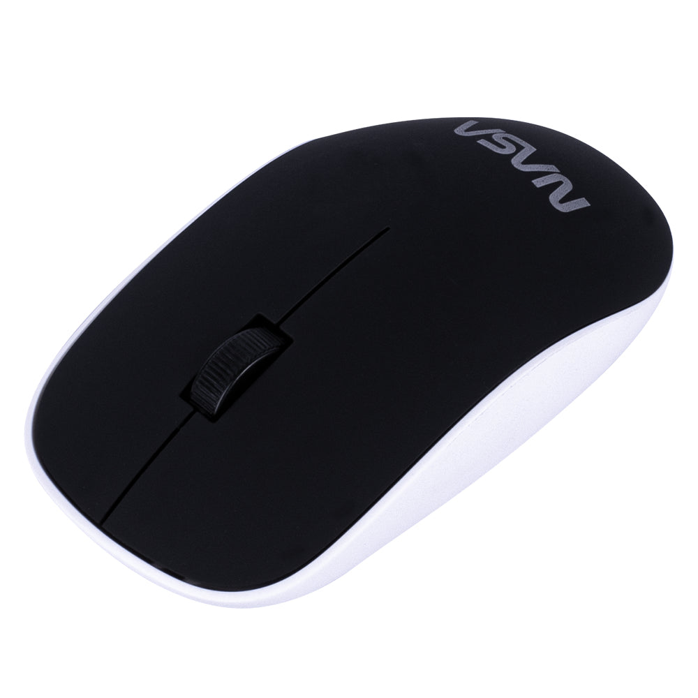 TechZone NS-MIS03 ratón Ambidiestro USB tipo A, Negro, Blanco | Ratones