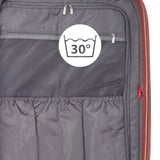 DELSEY MALETA TROPEZ  RIGIDA 24 PULG. NEGRA