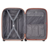 DELSEY MALETA TROPEZ  RIGIDA 24 PULG. NEGRA