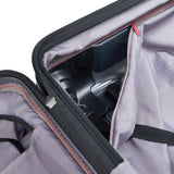 DELSEY MALETA SECURITIME ZIP RIGIDA 24 PULG PLATA