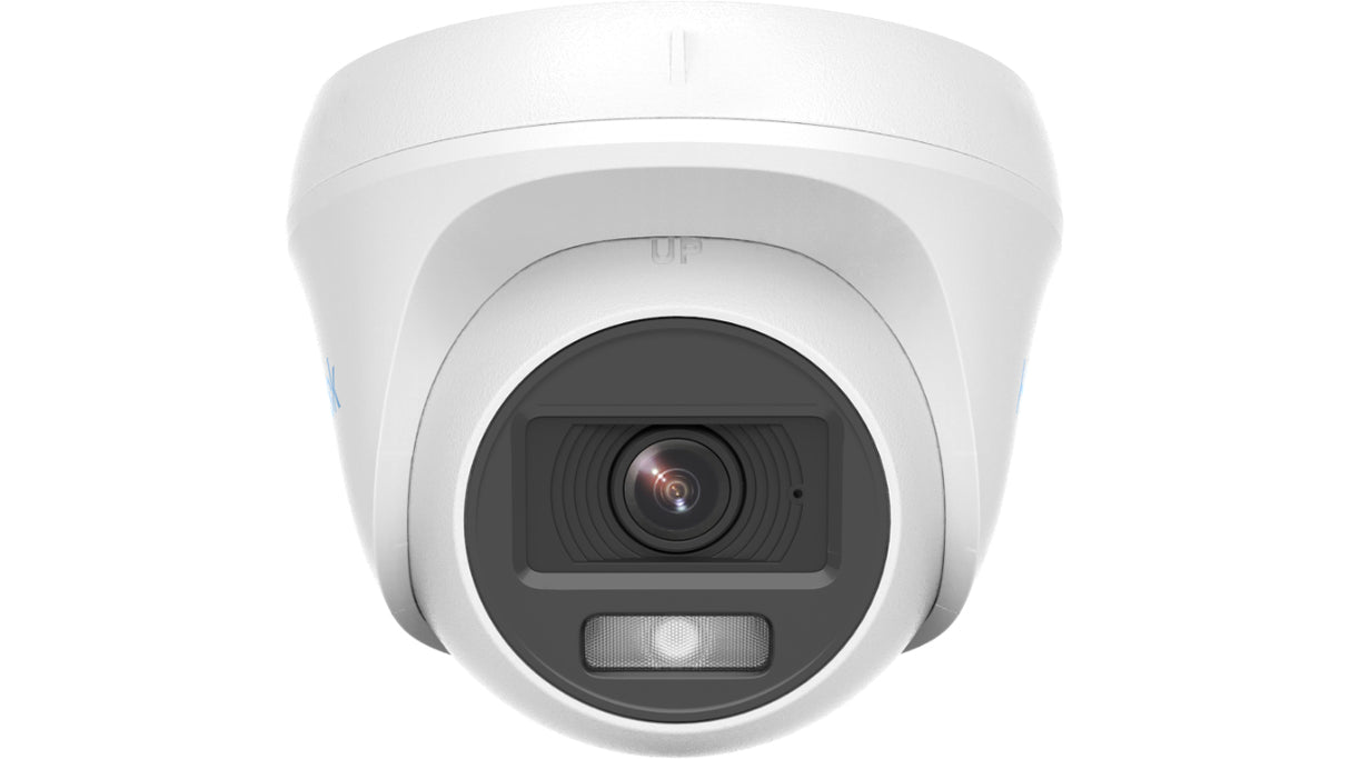 AUDIO POR COAXITRON / TURRET TURBOHD 1080P / IMAGEN A COLOR 24/7 / LENTE DE 2.88 MM / COLORVU LITE / LUZ BLANCA 20 MTS /