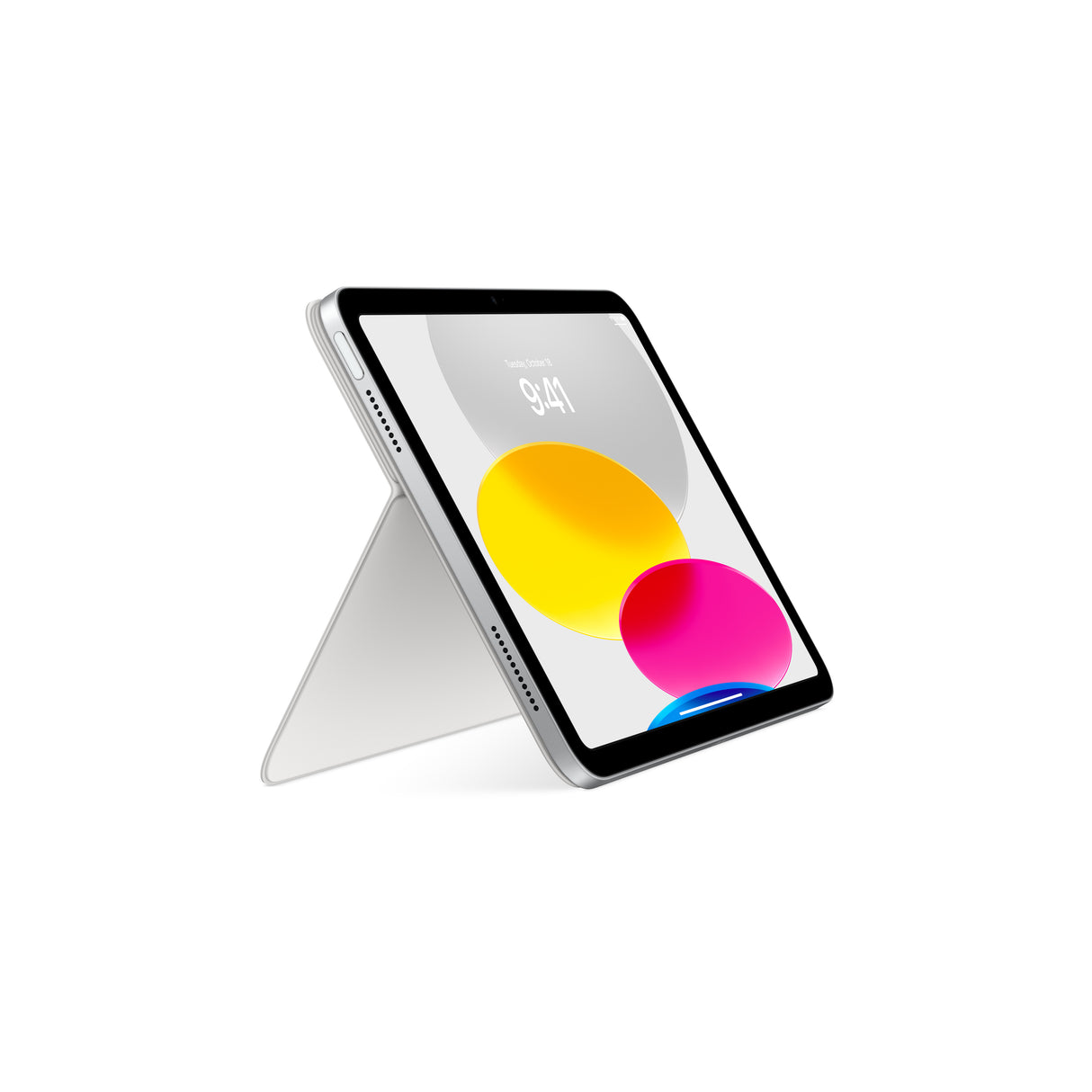 Apple Magic QWERTY Inglés de EE.UU. Aluminio, Trackpad, iPad (10th gen.)