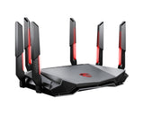 MSI RADIX AXE6600 WIFI 6E TRI-BAND Router Si Doble banda (2,4 GHz / 5 GHz) Wi-Fi 6 (802.11ax) 4804 Mbit/s