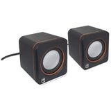 Manhattan Sistema de Altavoces, Serie 2600 altavoces 2.0 canales Mesa/estante 5 mm 6 W