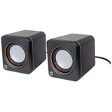 Manhattan Sistema de Altavoces, Serie 2600 altavoces 2.0 canales Mesa/estante 5 mm 6 W