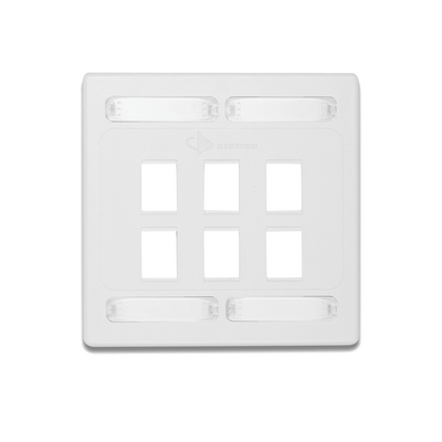 Siemon 10GMX-FPD06-02 panel de parcheo