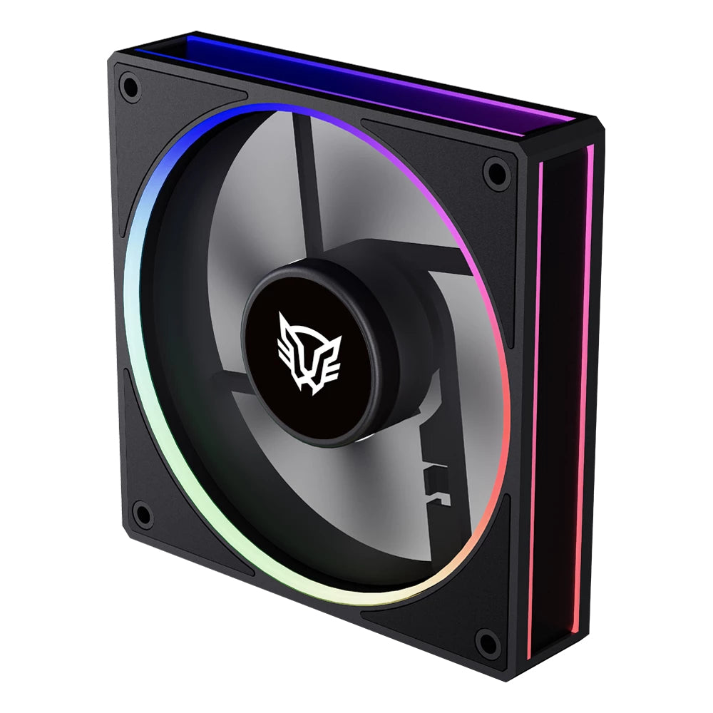 Balam Rush BR-942225 sistema de refrigeración de computadora Gabinete de la computadora Ventilador 12 cm Negro