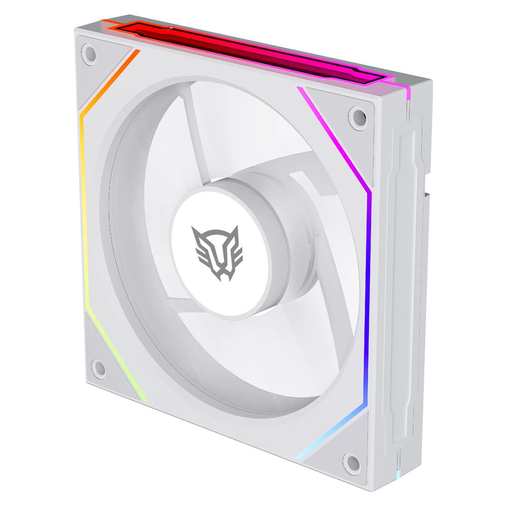 Balam Rush BR-942379 sistema de refrigeración de computadora Gabinete de la computadora Ventilador 12 cm Blanco