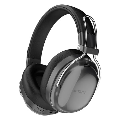 Acteck Luxe Pure HP730 Auriculares Inalámbrico y alámbrico Diadema Llamadas/Música Bluetooth Negro, 20 - 20000 Hz, 235 g