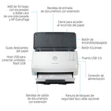 Escáner HP Scanjet Pro 3000 s4 con alimentación de hojas