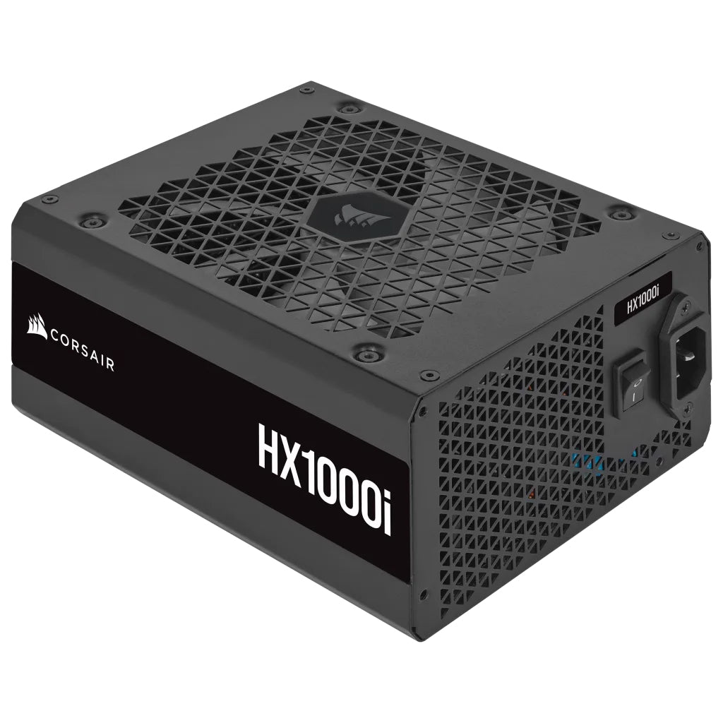 Corsair HXI HX1000I unidad de fuente de alimentación 1000 W 24-pines ATX ATX Negro, 100 - 240 V, 150 W, 999.6 W
