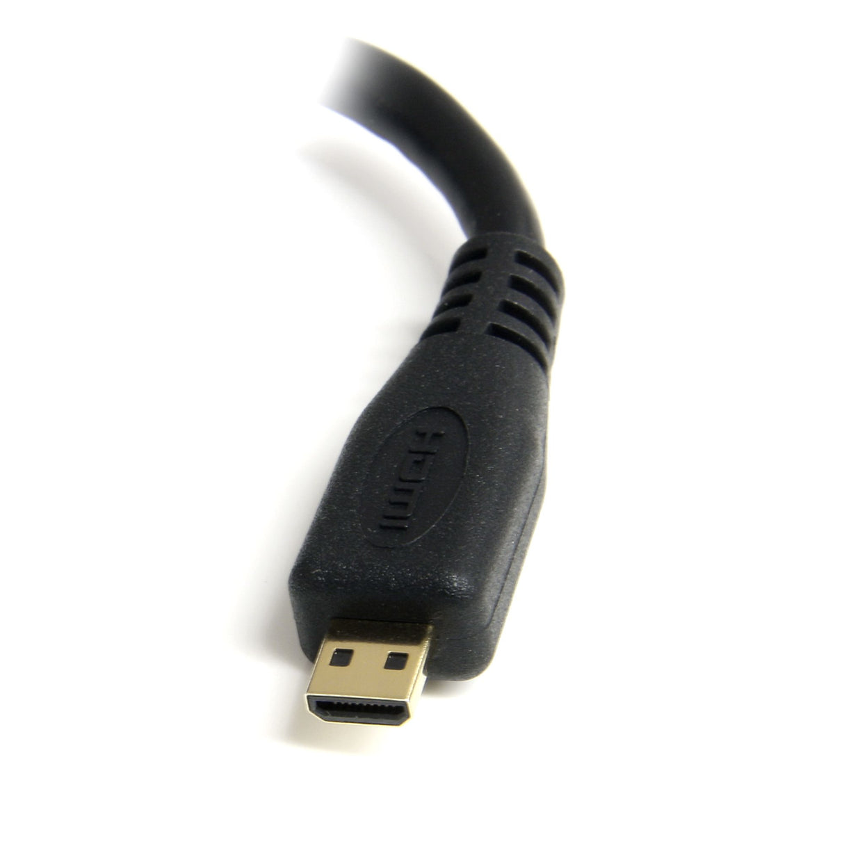 StarTech.com Adaptador Micro HDMI a HDMI - Vídeo 4K 30Hz -Cable Adaptador Dongle Micro HDMI Tipo D de Alta Velocidad a HDMI 1.4 - para Monitores o TV HDMI Ultra HDs - Macho a Hembra Cable 0,127 m HDMI tipo A (Estándar) HDMI tipo D (Micro) Hembra