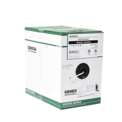 Bobina de 305 Metros / Alambre de Cobre / 6 x 22 AWG / Tipo CM-CL2 / Para Interior / Para Aplicaciones de Control de Acceso / Alarmas de Intrusión / A