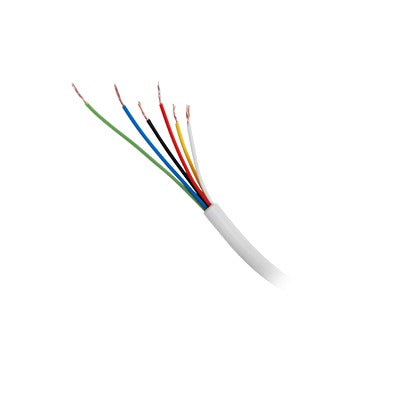 Bobina de 305 Metros / Alambre de Cobre / 6 x 22 AWG / Tipo CM-CL2 / Para Interior / Para Aplicaciones de Control de Acceso / Alarmas de Intrusión / A