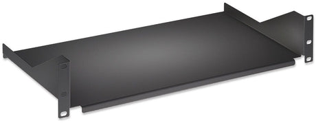 Intellinet Étagère cantilever 19", 2U, profondeur 400 mm, fixe, charge max. 25 kg, noire, garantie trois ans Rack Cajón metálico para rack Negro 25 kg 2U
