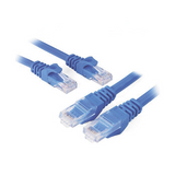 11201 - Cable de Parcheo UTP Cat6 / 1m / Azul