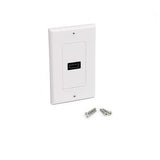 StarTech.com HDMIPLATE placas de pared y cubiertas de interruptor Blanco Convencional Cualquier marca HDMI