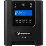 CyberPower PR750LCD UPS Línea interactiva 0,75 kVA 525 W 75 V