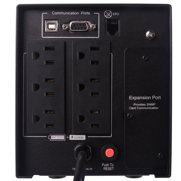 CyberPower PR750LCD UPS Línea interactiva 0,75 kVA 525 W 75 V