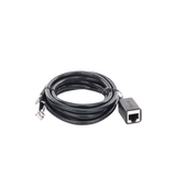 Cable de Extensión Cat6 RJ45 F/UTP / Macho a Hembra / 2 Metros (6.56 Pies) / Método de Conexión 568B / Velocidad de Transmisión 1000Mbps / Ancho de Banda del Canal 250MHz / Caja de Cobre / Negro