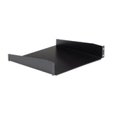 StarTech.com Estante 2U Bandeja Estándar para Armario Rack Universal de Servidores de 19 Pulgadas - de Acero de Servicio Pesado - Capacidad de Carga de 20kg - 16" de Profundidad - Negro Rack Estantería Negro Acero 20 kg