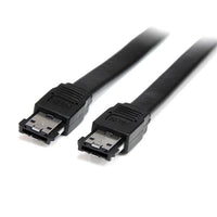 StarTech.com Cable eSATA Blindado de 91cm - Macho a Macho - Negro Cables de SATA 0,9 m eSATA RoHS