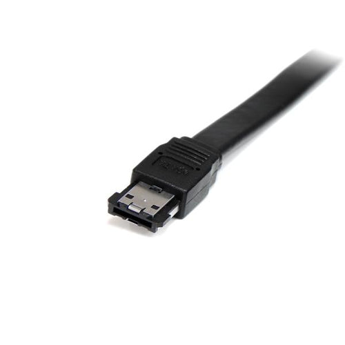 StarTech.com Cable eSATA Blindado de 91cm - Macho a Macho - Negro Cables de SATA 0,9 m eSATA RoHS