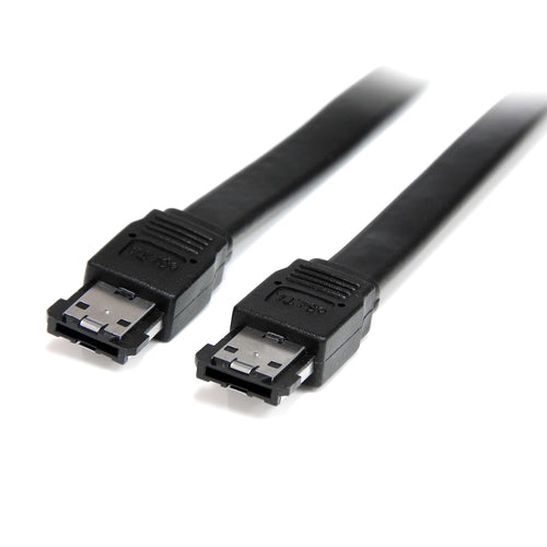 StarTech.com Cable de 1,8m eSATA Externo Blindado - Macho a Macho Cables de SATA 1,8 m eSATA CE, RoHS