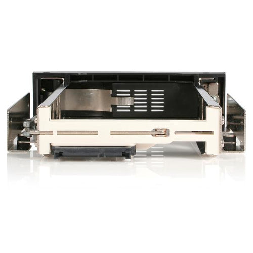 StarTech.com Rack Móvil Aluminio para Disco Duro HDD SATA de 3,5" Pulgadas sin Bandeja Bahía de 5,25" Paneles 