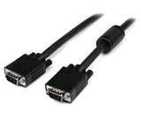 StarTech.com Cable de Vídeo VGA de 2m para Monitor de Ordenador - HD15 Macho a Macho - Negro Cable 2 m VGA (D-Sub) VGA (D-Sub) Macho